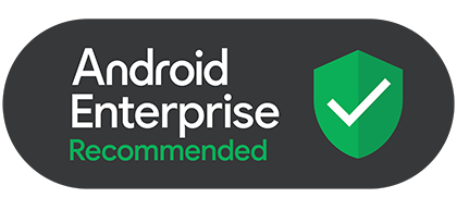 Android Enterprise Recommended のロゴ