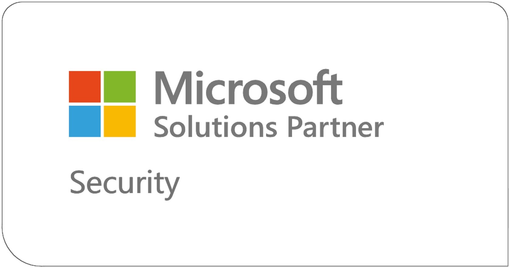 Microsoft Security Solutions Partner