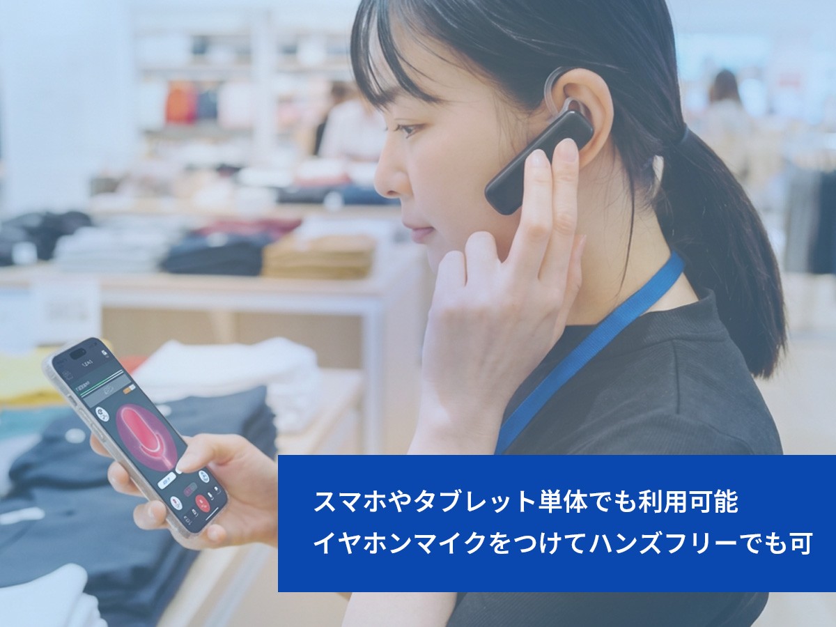 低遅延で高音質のリアルタイムグループ通話