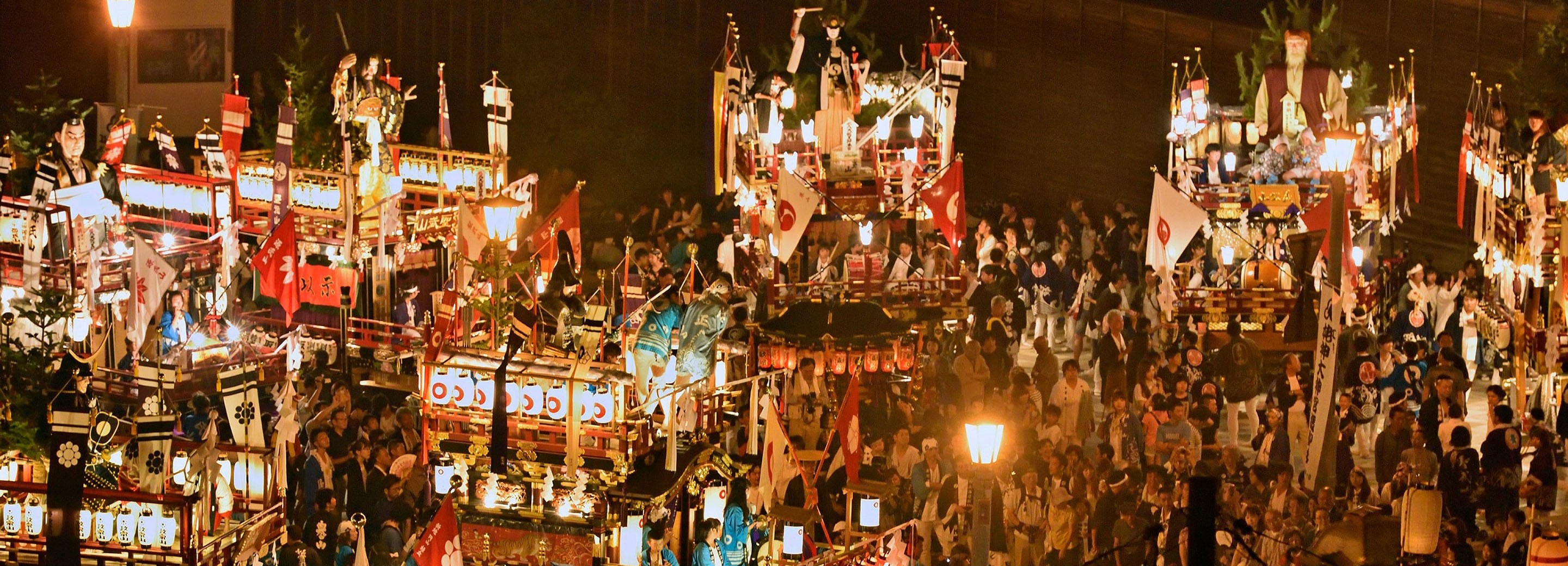 北海道無形民俗文化財「江差・姥神大神宮渡御祭」観光客に向けてIoTで練り歩く山車 (ヤマ) を追跡