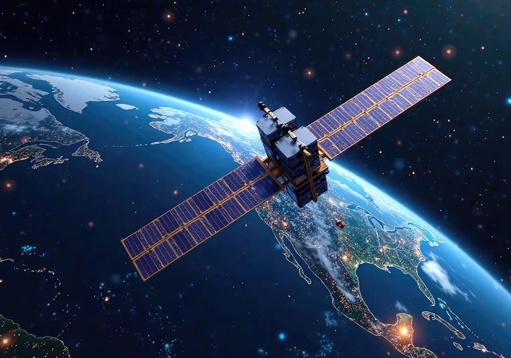 衛星通信のイメージ画像