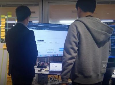 プログラム成果発表の様子
