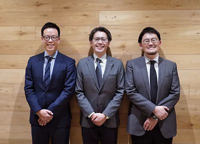 篠﨑 健一郎 様、川田 高弘 様、古屋 隆善 様