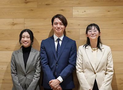 黒川 菜緒 様、坂井 玲央 様、浅原 一葉 様