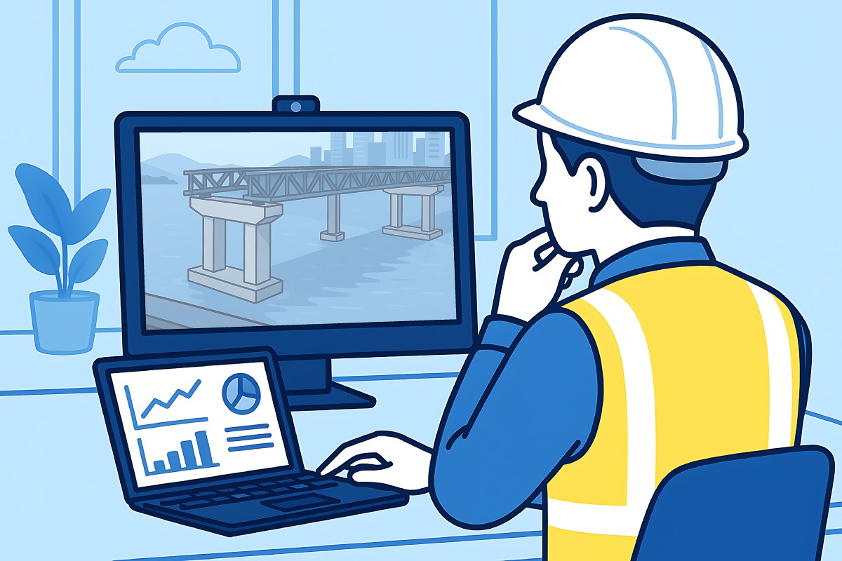 廃鉱山水処理施設のイメージイラスト