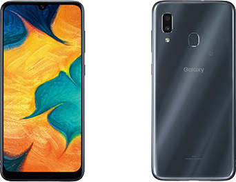 【新品未使用】AU SCV43 Galaxy A30 ブラック