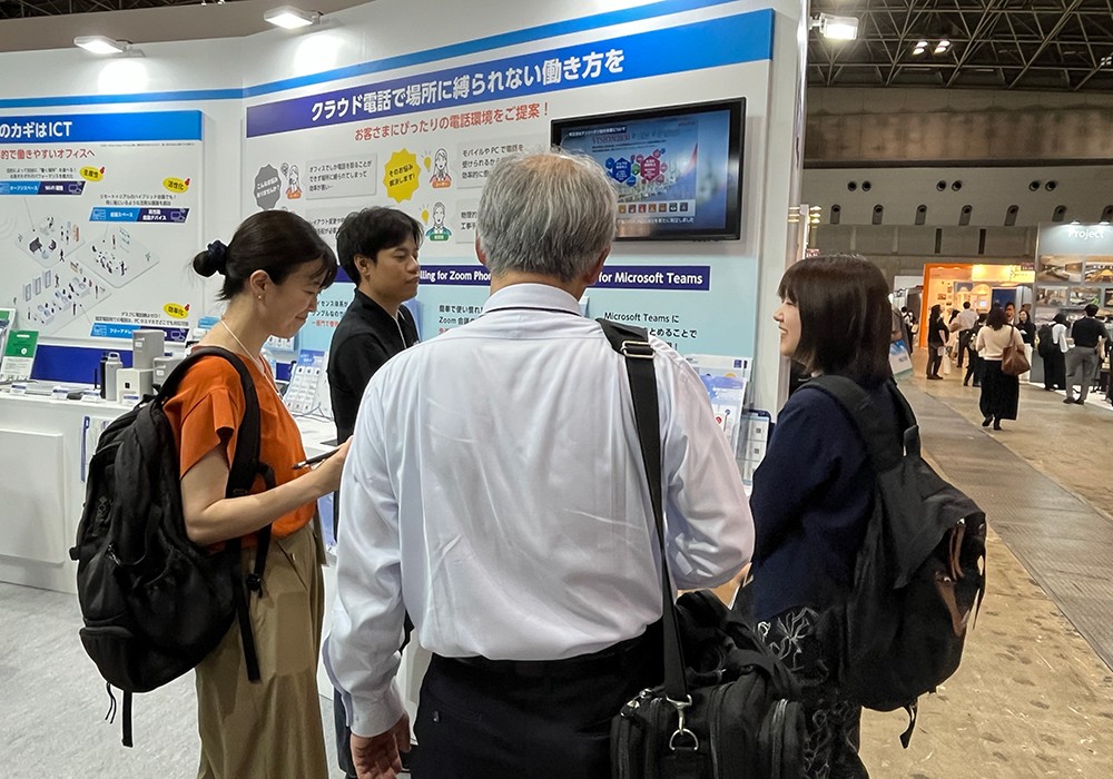 クラウド電話ブースの様子