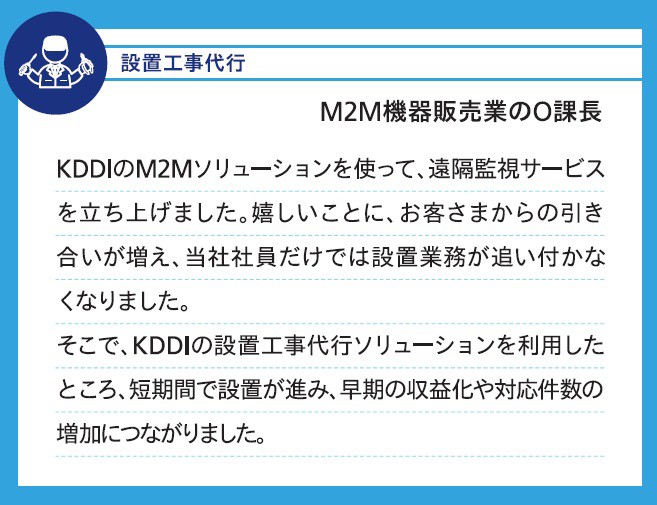 設置工事代行についてのお客さまの声