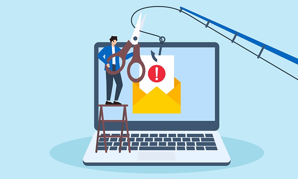 ④フィッシング詐欺のイメージ画像