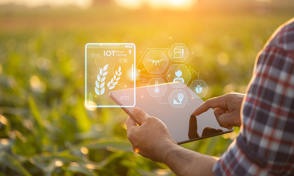 農業：スマート農業のイメージ画像