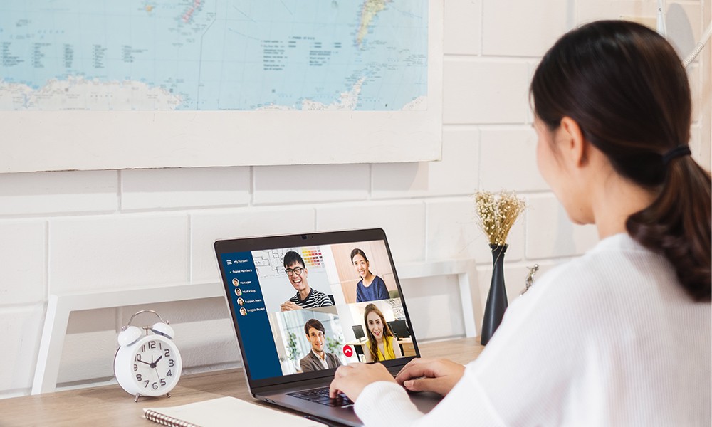 リモートワークのイメージ画像